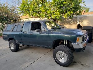 toyota pickup hilux dual shock tower